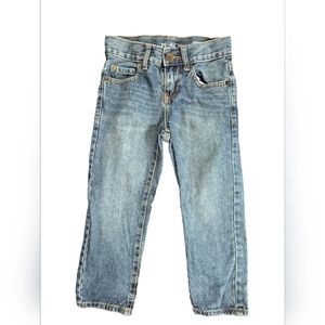 Children's Place Straight Leg Boys Light Blue Jeans Size 5
